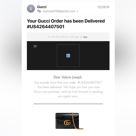 Gucci Marmont Mini bag - Picture 8 of 9